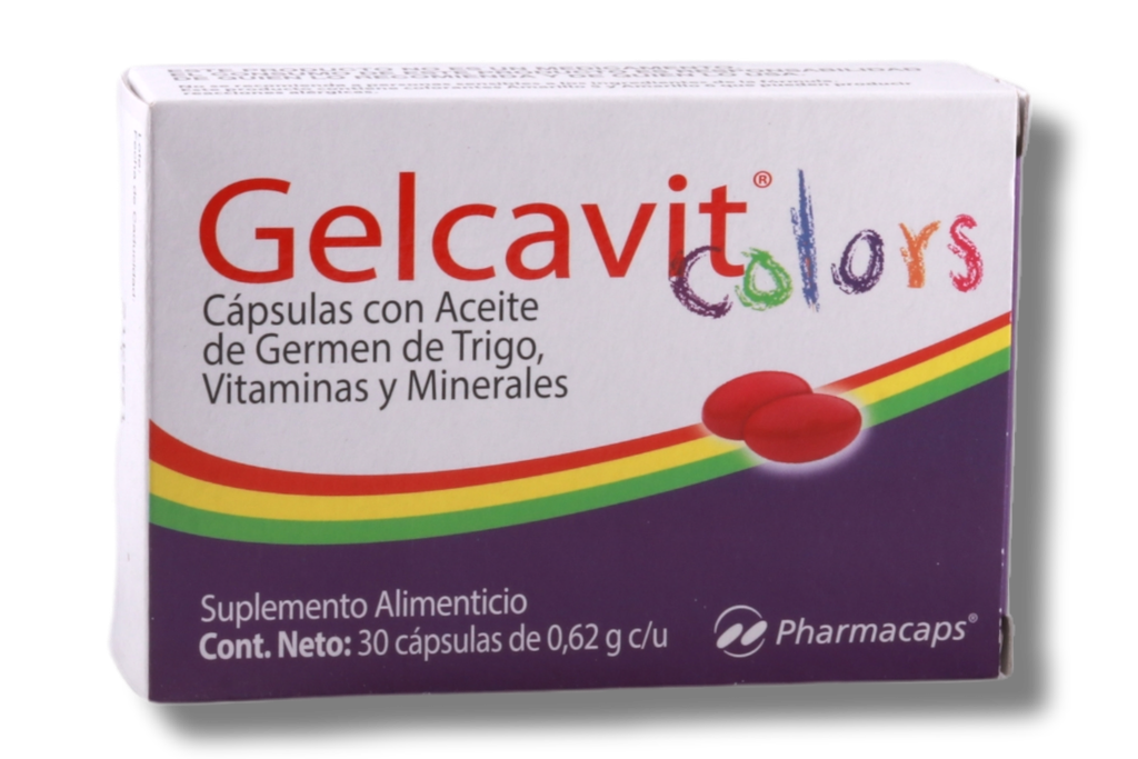 GELCAVIT COLORS C/30 CAPSULAS
