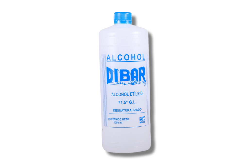 ALCOHOL 71.5_ G.L C/1000ML-DIBAR AZUL