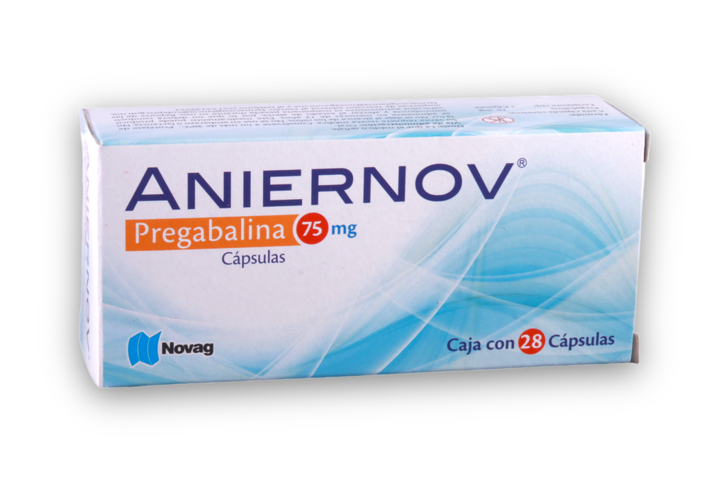 ANIERNOV 28 CAPS 75MG.