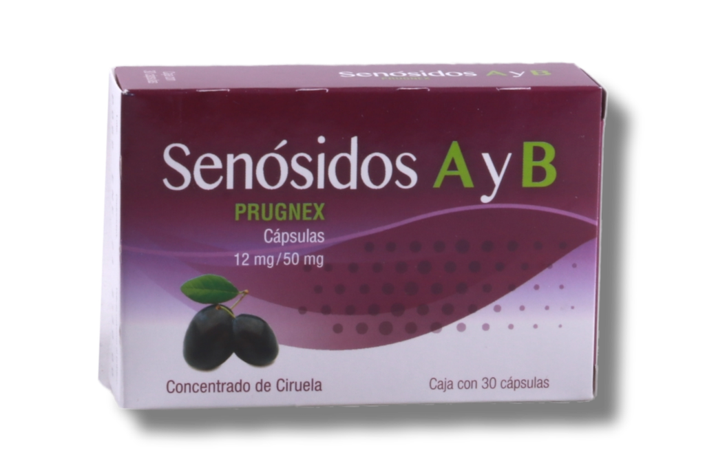 PRUGNEX 12MG/50MG C/30 CÁPSULAS