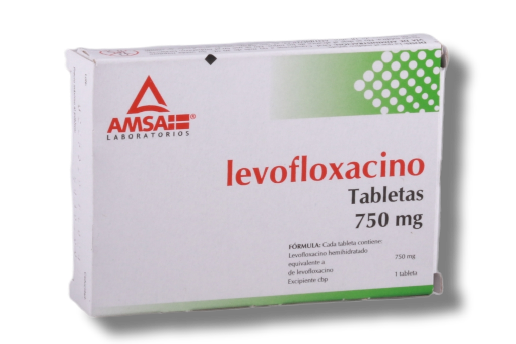 LEVOFLOXACINO AMSA c/7 TABS. 750 MG.