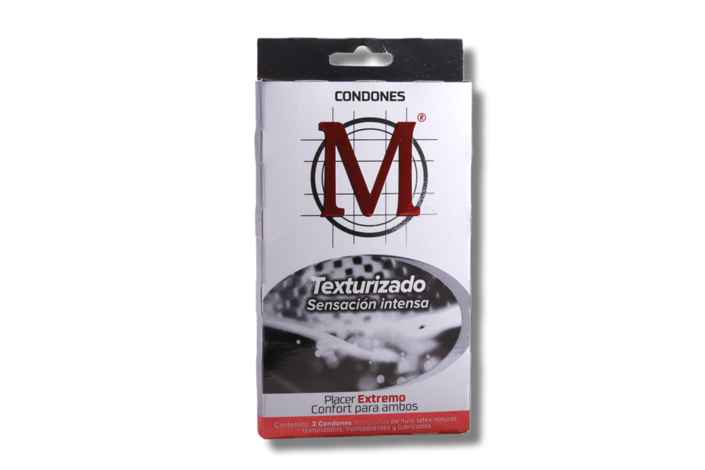CONDONES M TEXTURIZADOS C/3