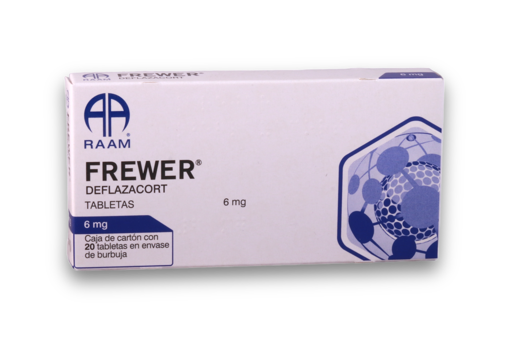 FREWER 6 MG. CON 20 TABLETAS
