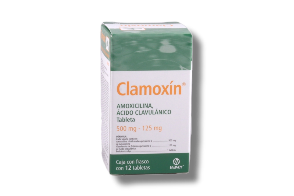 CLAMOXIN 500/125MG C/12 TABLETAS