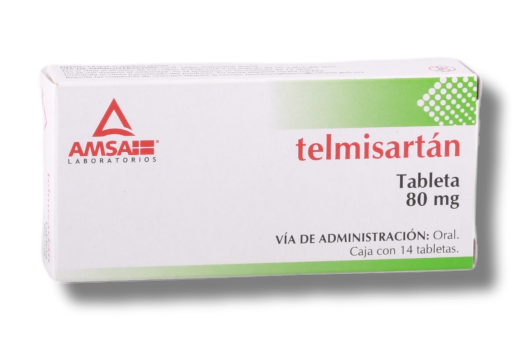 TELMISARTAN AMSA 80MG C/14 TABLETAS