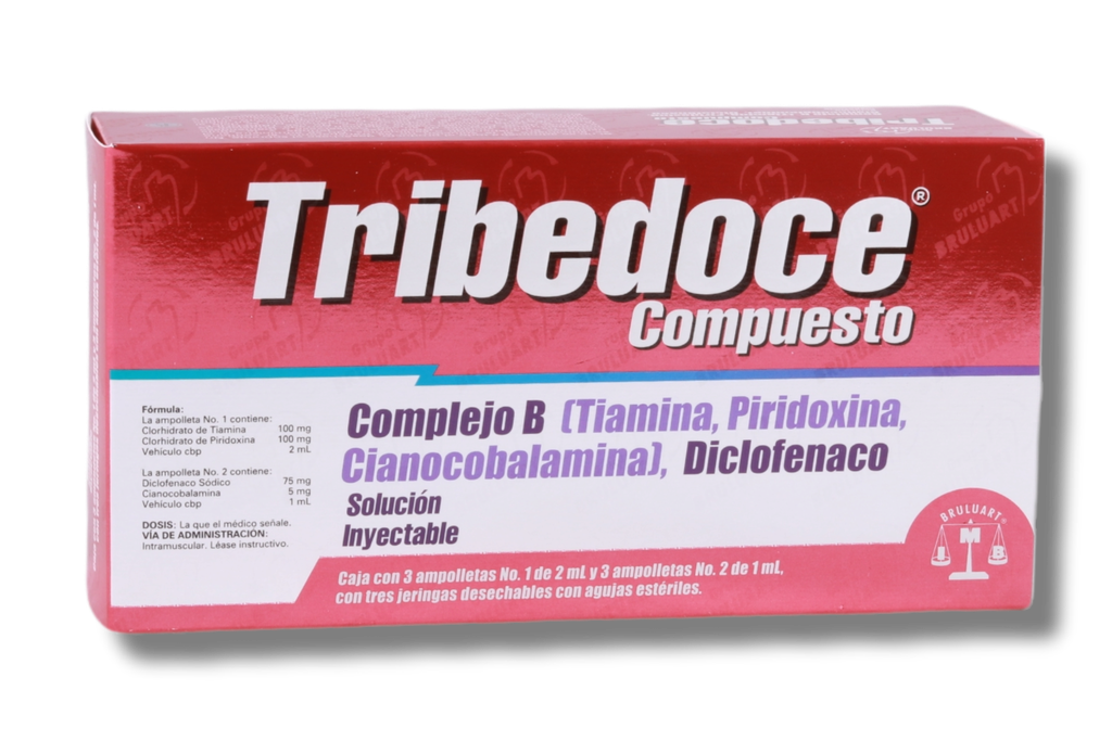 TRIBEDOCE COMPUESTO C/3 AMPOLLETAS