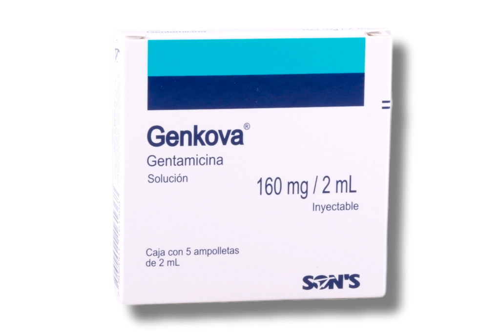 GENKOVA 160MG C/5 AMPULAS