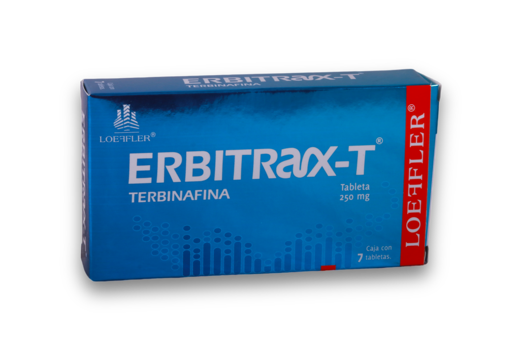 ERBITRAX-T c/ 7 TABS. 250 MG.