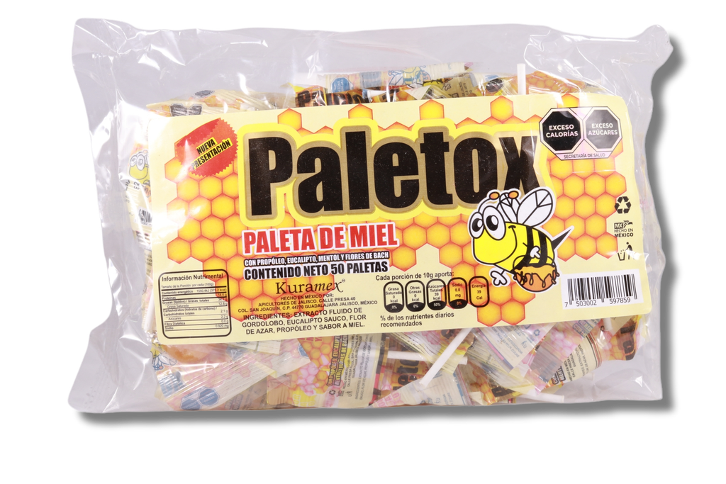 PALETOX PALETA DE MIEL C/50