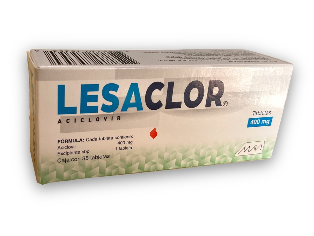 LESACLOR (ANTES MACLOV) 400MG C/35TABLETAS