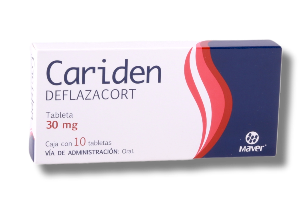 CARIDEN 30MG C/10 TABLETAS