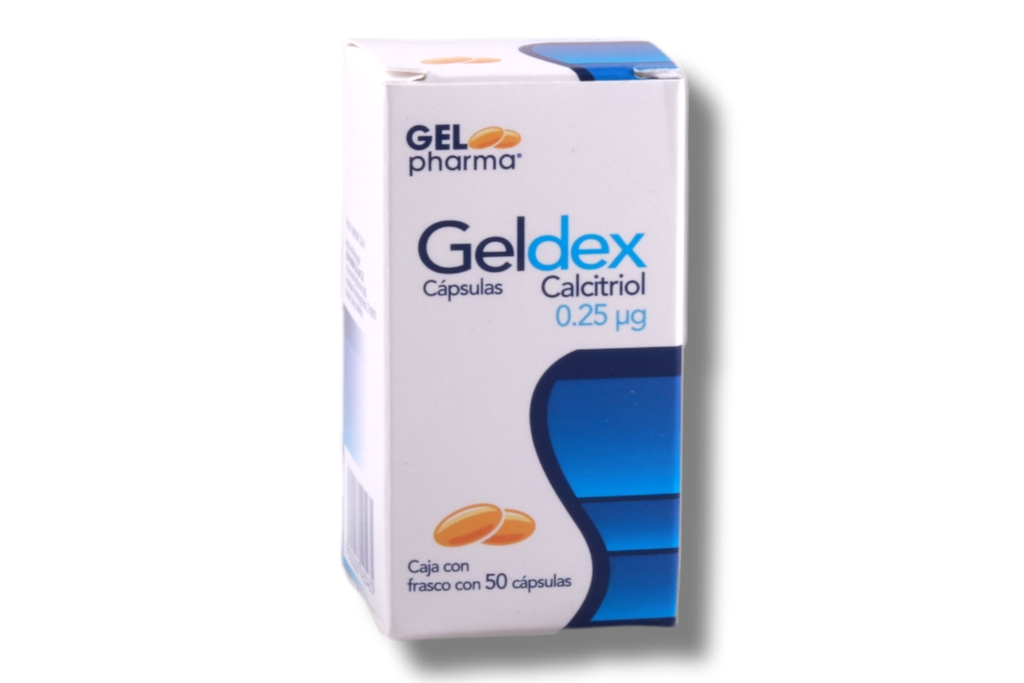 GELDEX C/50 CAPSULAS 0.25UG