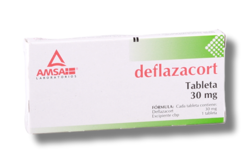 DEFLAZACORT 30MG C/10 TABLETAS