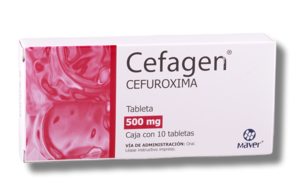 CEFAGEN 500MG C/10 TABLETAS