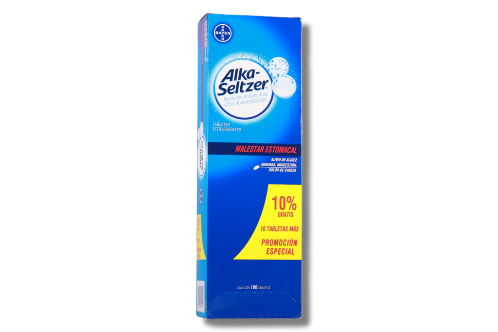 ALKA SELTZER 100 TABLETAS