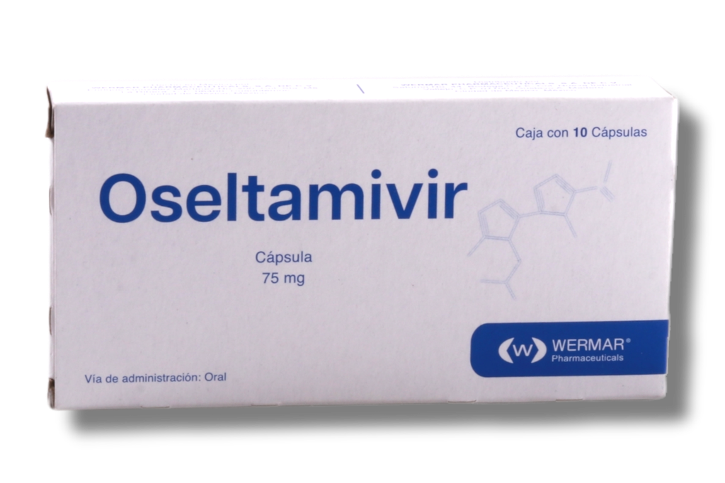 OSELTAMIVIR 75MG C/10 CAPSULAS WERMAR