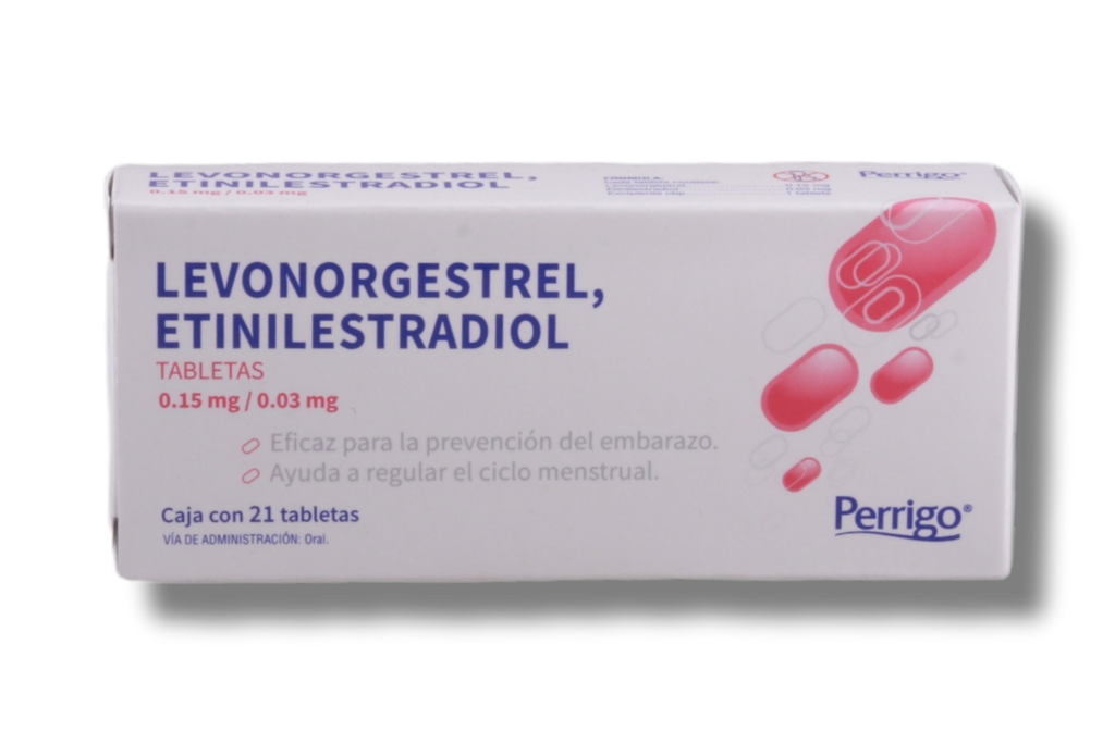 LEVONORGESTREL , ETINILESTRADIOL C/21 TABETAS