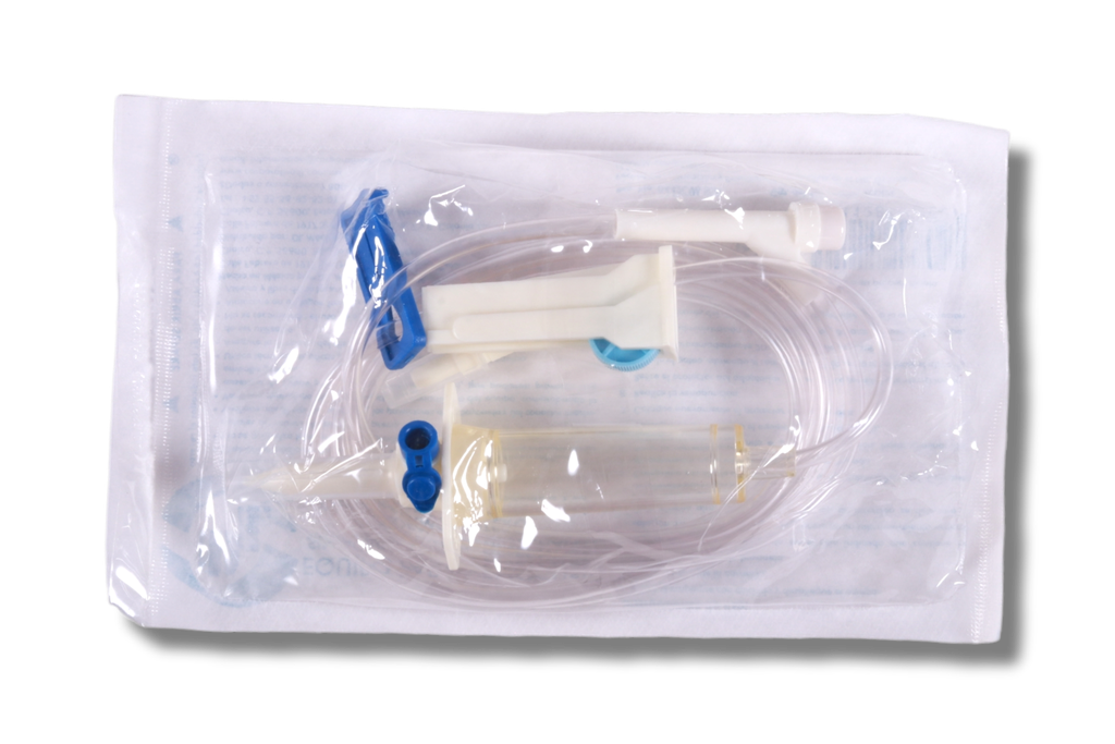 EQUIPO PARA VENOCLISIS SIN AGUJA, ESTERIL, DESECHABLE, NORMOGOTERO