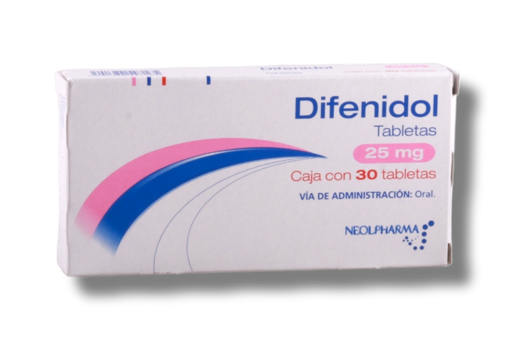 DIFENIDOL 25MG C/30 TABLETAS NEOALPHARMA