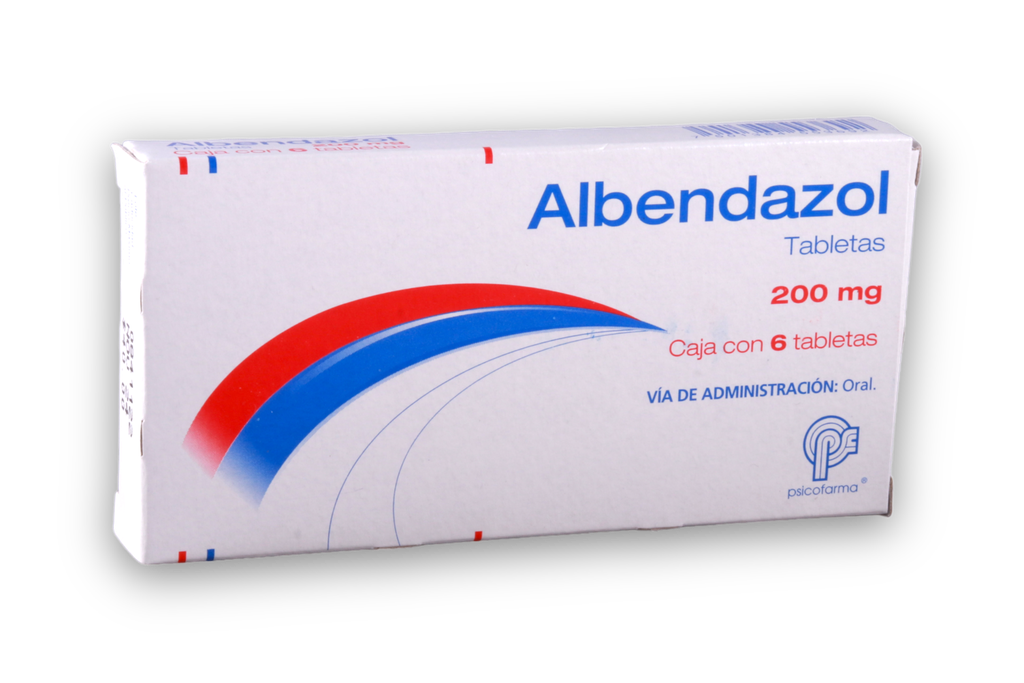 ALBENDAZOL 200MG C/6 TABLETAS PSICOFARMA