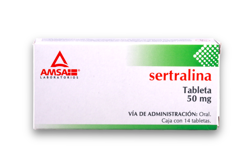 SERTRALINA 50MG C/14 TABLETAS AMSA
