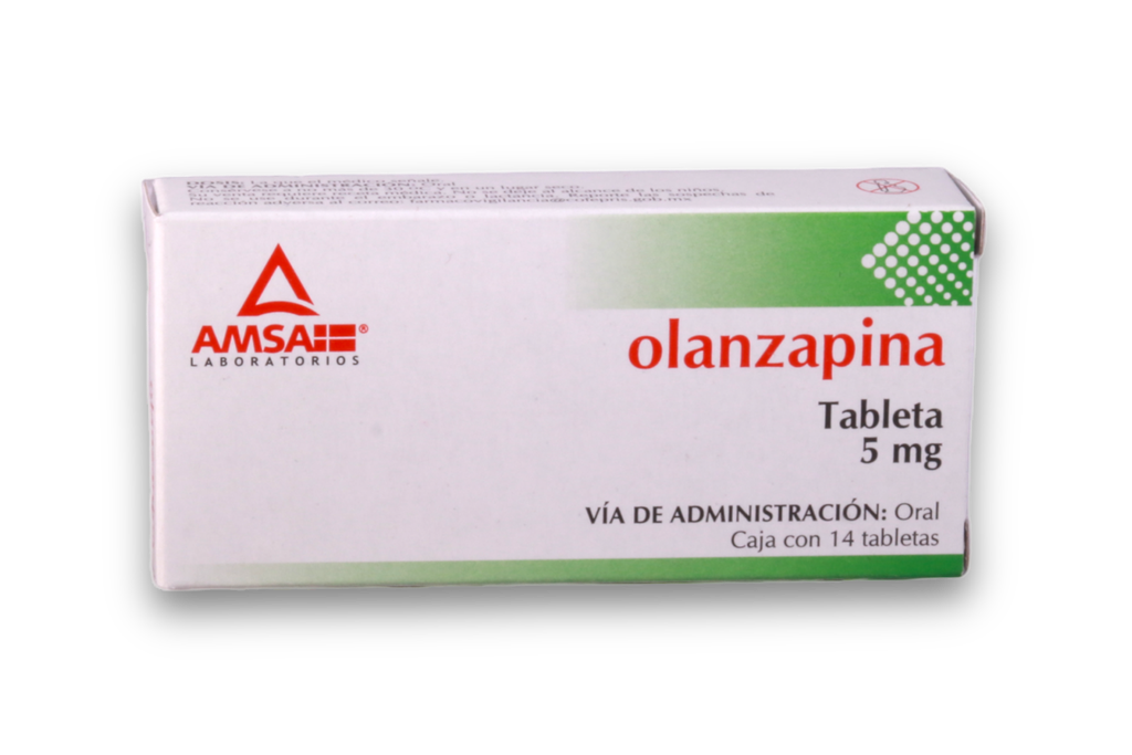 OLANZAPINA 5MG C/14 TABLETAS AMSA