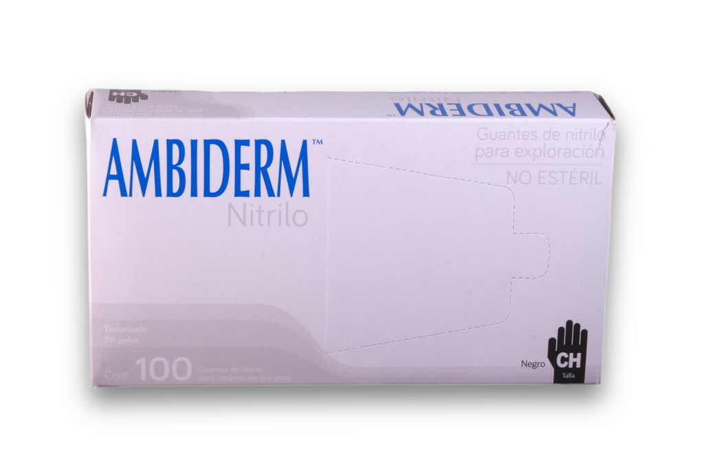 GUANTE NITRILO CHICO NEGRO
