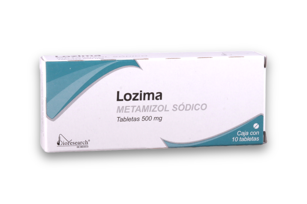 LOZIMA 500MG C/10 TABLETAS