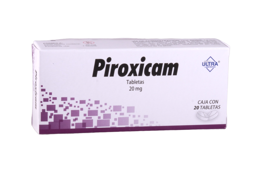 PIROXICAM 20MG C/20 TABLETAS ULTRA
