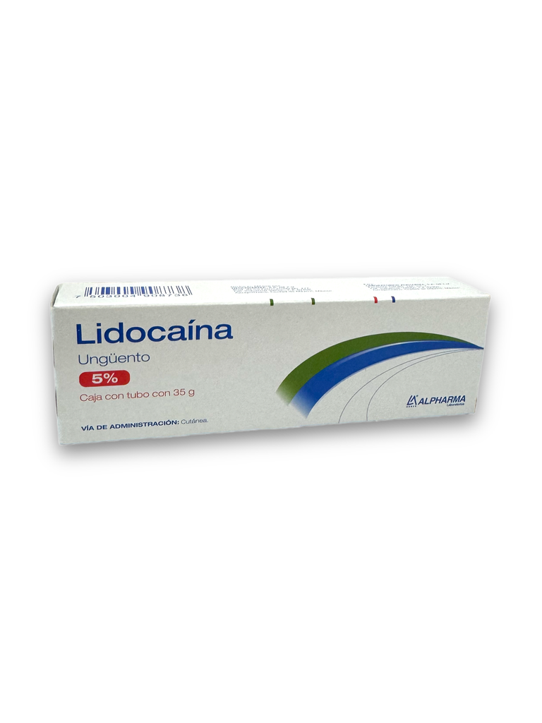 LIDOCAINA 5% GI UNGUENTO 35G ALPHARMA