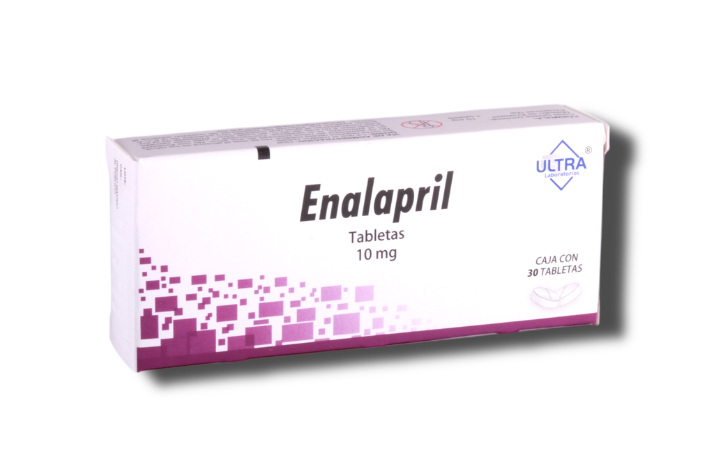 ENALAPRIL 10MG C/30 TABLETAS ULTRA