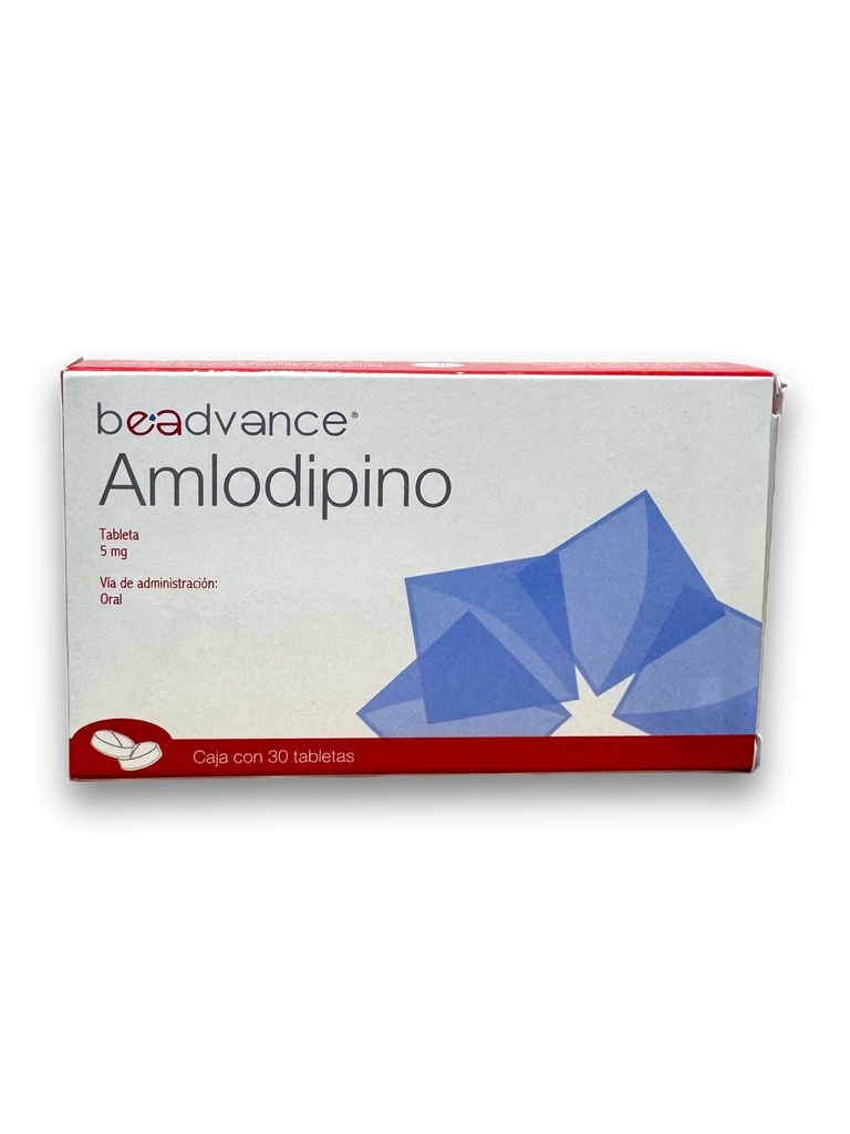AMLODIPINO 5MG C/30 TABLETAS BE