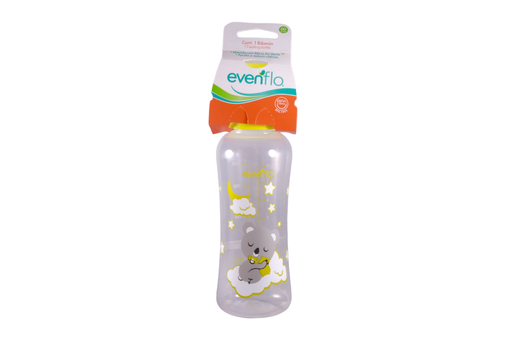 BIBERON EVENFLO 8 OZ AMARILLO