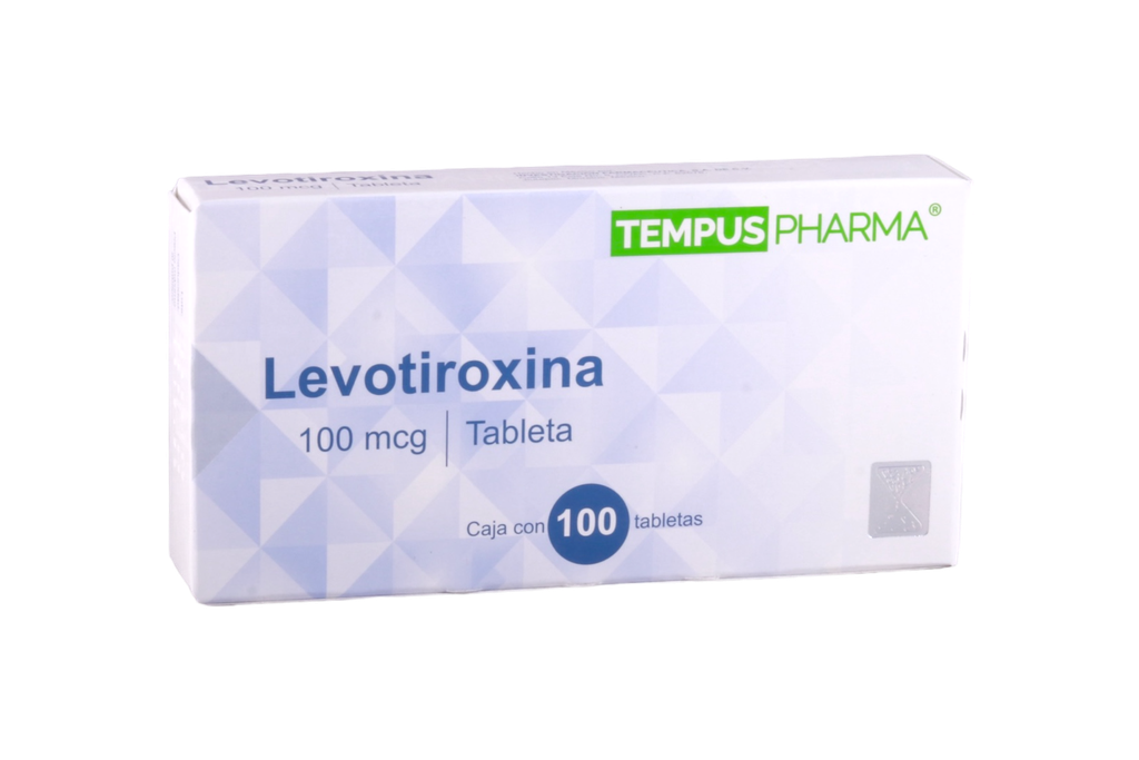 LEVOTIROXINA 100MCG TEMPUSPHARMA C/100 TABLETAS