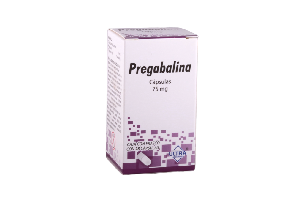 PREGABALINA 75MG C/28 CAPSULAS ULTRA