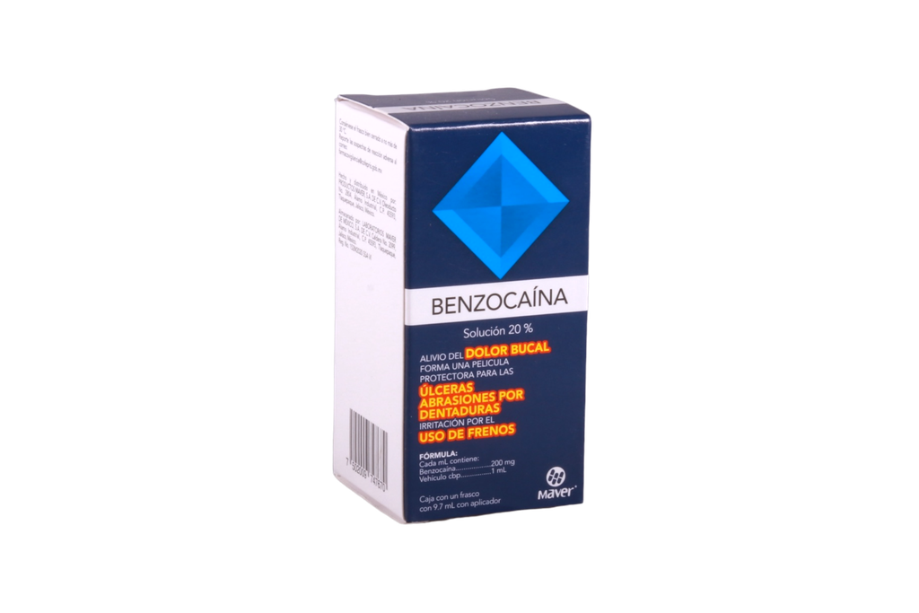 BENZOCAINA 20% 9.7ML SOLUCION