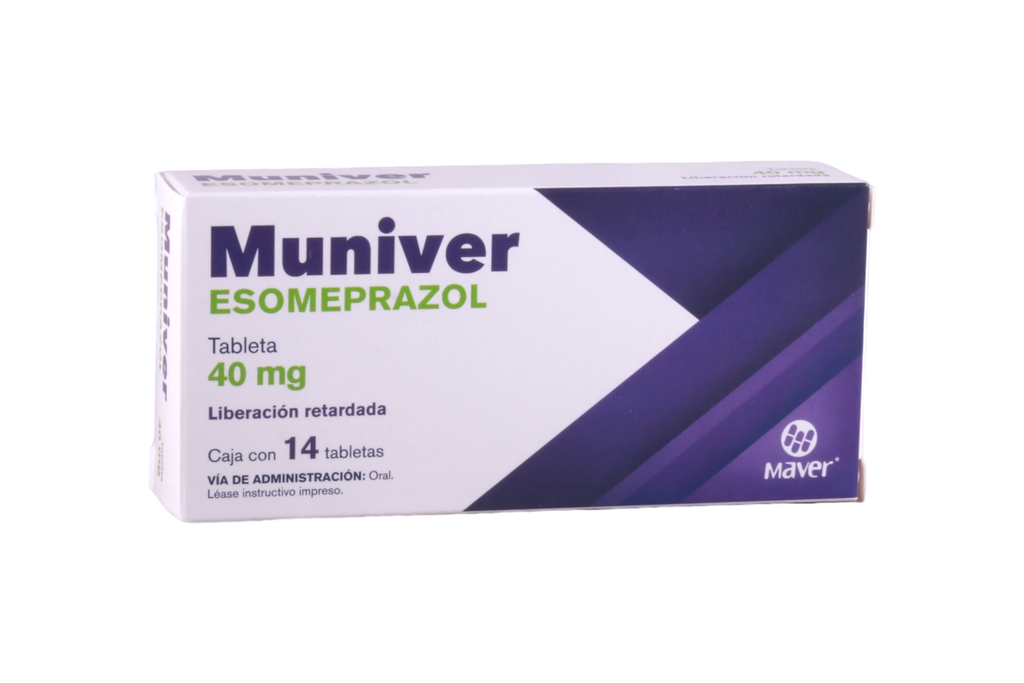 MUNIVER 40MG C/14 TABLETAS LEBERACION RETARDAA