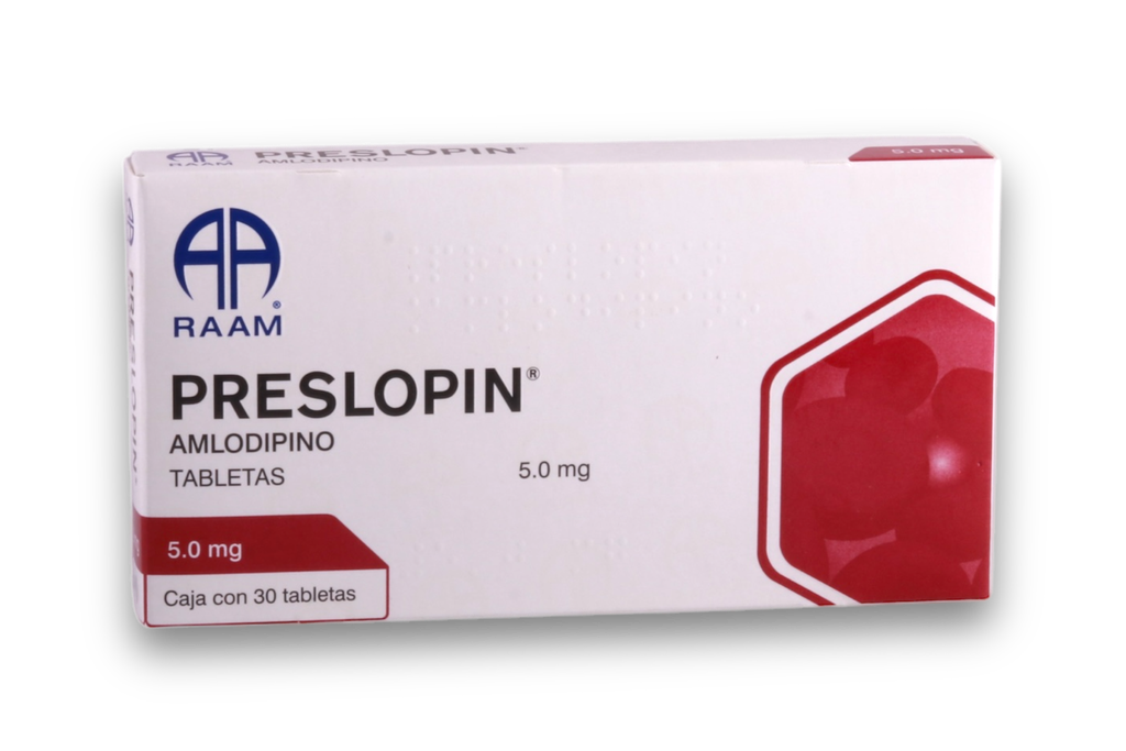 PRESLOPIN 5MG C/30 TABLETAS