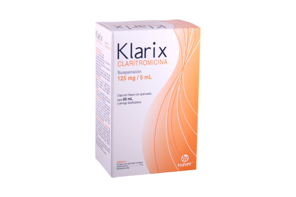 KLARIX 125MG SUSPENSIÓN 60ML