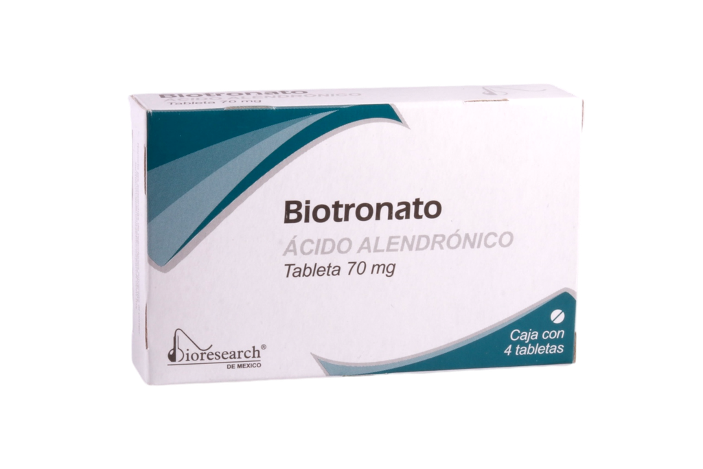 BIOTRONATO 70MG C/4 TABLETAS