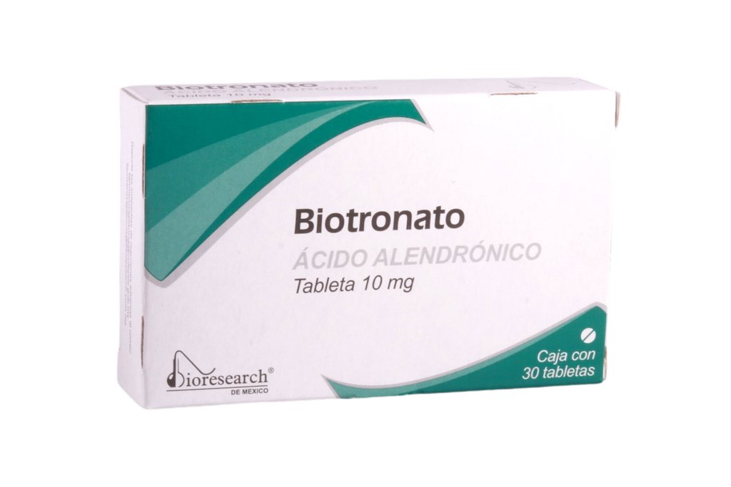 BIOTRONATO 10MG C/30 TABLETAS