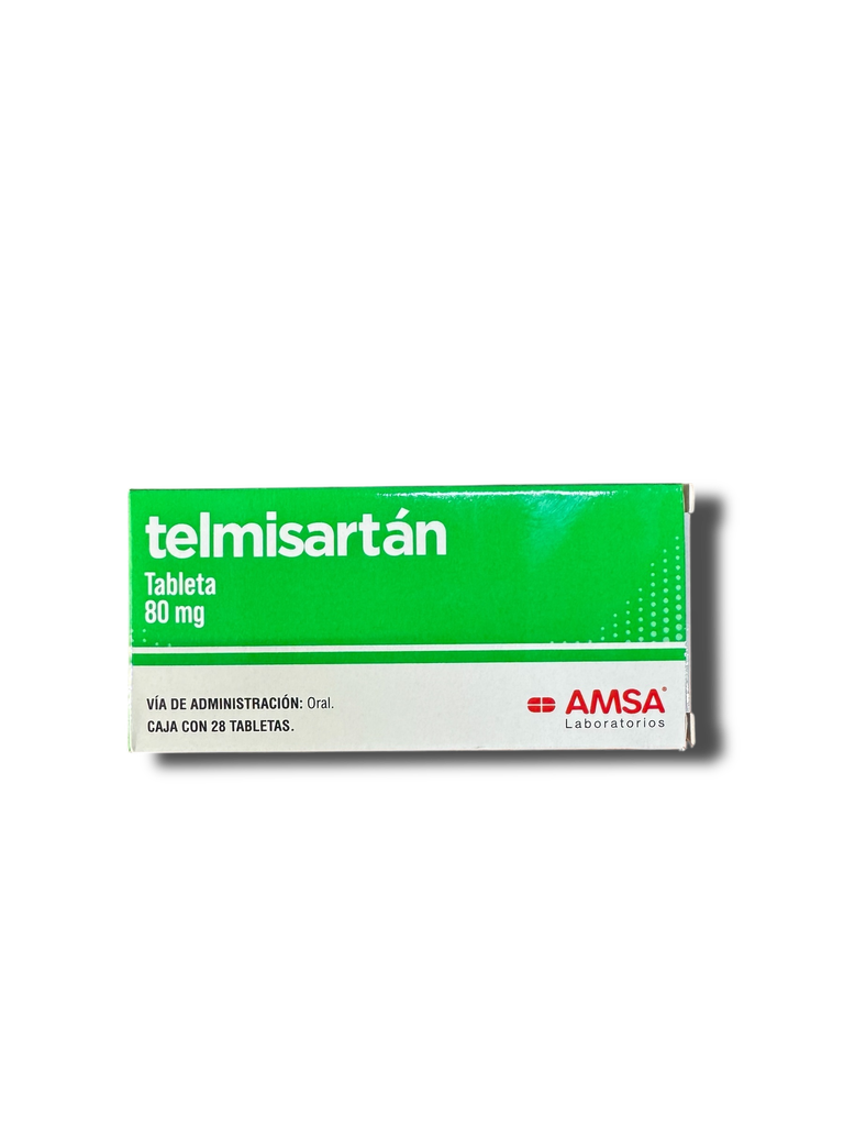 TELMISARTAN 80MG C/28 TABLETAS AMSA