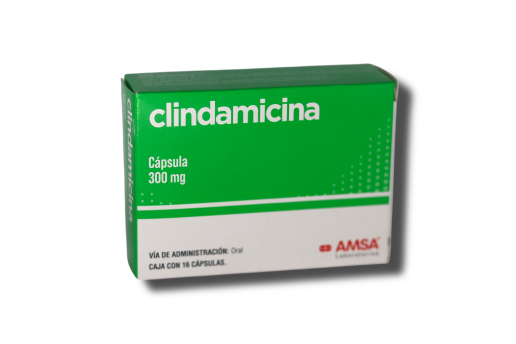 CLINDAMICINA 300MG C/16 CAPSULAS AMSA