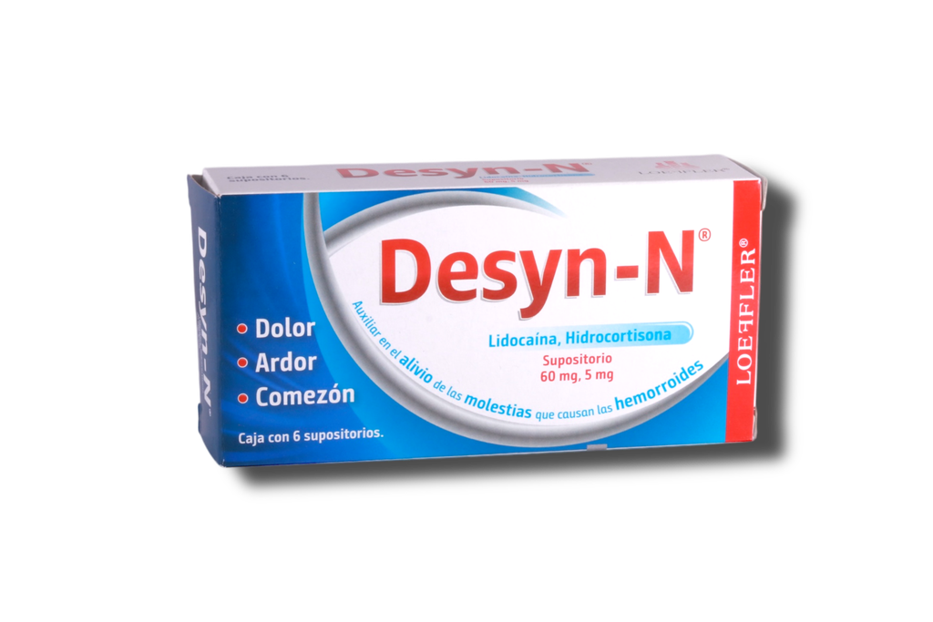 DESYN N C/6 SUPOSITORIOS