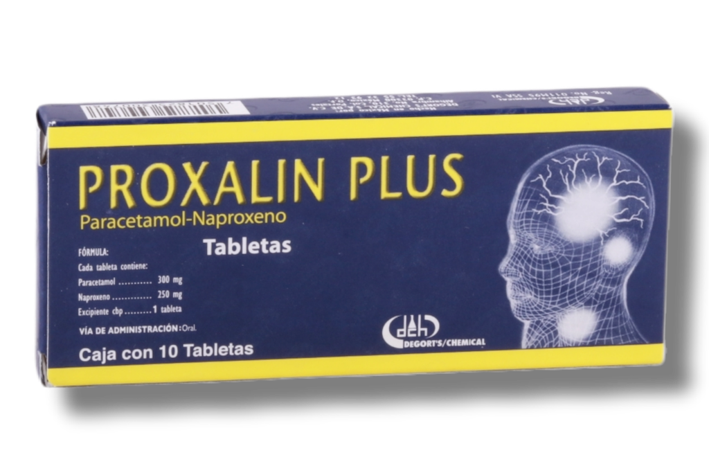 PROXALIN PLUS C/10 TABLETAS | DIFAM
